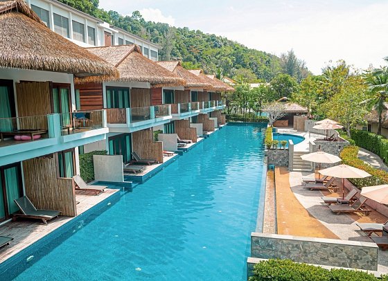 Tup Kaek Sunset Beach Resort - Wohnbeispiel Deluxe Pool View (Zimmercodierung UD1)