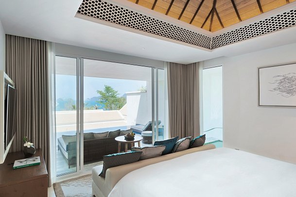 Banyan Tree Krabi - Wohnbeispiel Partial Ocean Pool Suite (Zimmercodierung WD3)