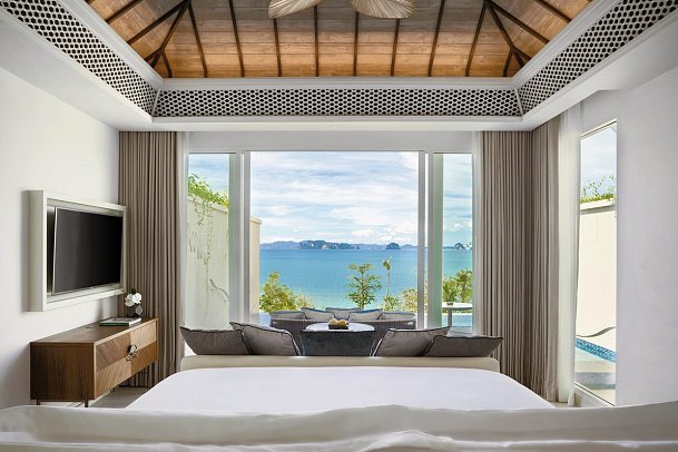 Banyan Tree Krabi - Wohnbeispiel Premium Ocean Pool Suite (Zimmercodierung WM1)