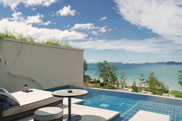Banyan Tree Krabi - Wohnbeispiel Premium Ocean Pool Suite (Zimmercodierung WM1)