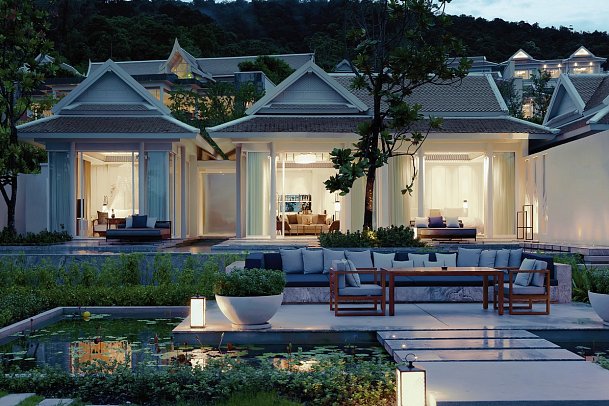 Banyan Tree Krabi - Wohnbeispiel Two Bedroom Beachfront Pool Villa (Zimmercodierung V2O)