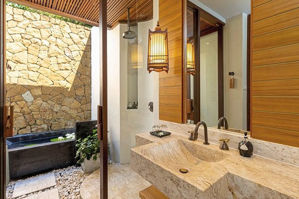 The Tubkaak Krabi Boutique Resort - Badbeispiel Deluxe (Zimmercodierung UD1)