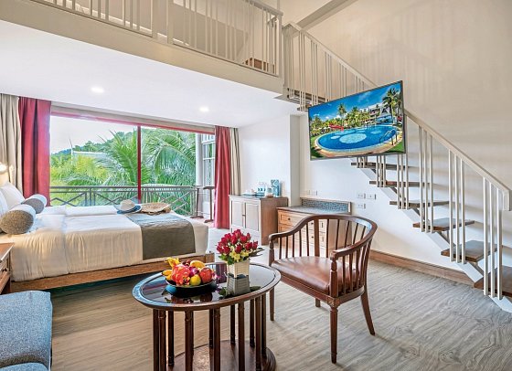 Chada Thai Village Resort - Wohnbeispiel Family Duplex (Zimmercodierung FB2)