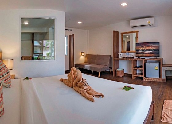 Southern Lanta Resort - Wohnbeispiel Superior Bungalow (Zimmercodierung BS1)