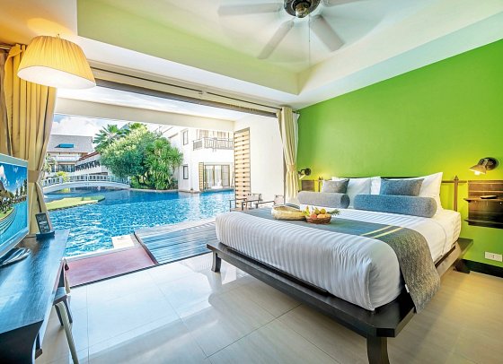 Chada Lanta Beach Resort - Wohnbeispiel Gold Suite (Zimmercodierung WB3)