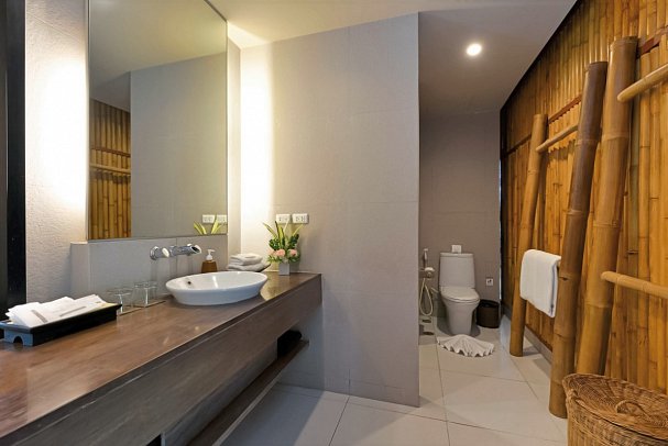 Twin Lotus Resort & Spa - Badbeispiel Superior (Zimmercodierung US1)