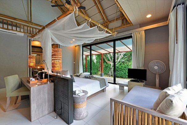 Twin Lotus Resort & Spa - Wohnbeispiel Deluxe Garden Villa (Zimmercodierung VDG)