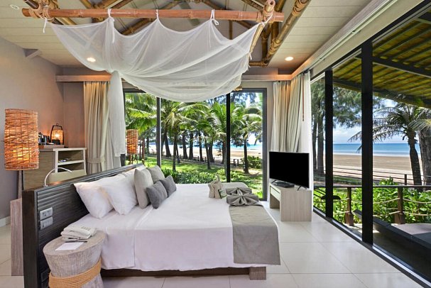 Twin Lotus Resort & Spa - Wohnbeispiel Deluxe Beachfront Villa (Zimmercodierung VDO)