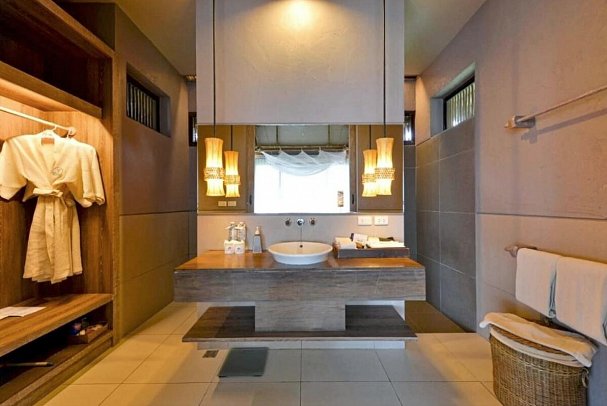 Twin Lotus Resort & Spa - Wohnbeispiel Deluxe Beachfront Villa (Zimmercodierung VDO)