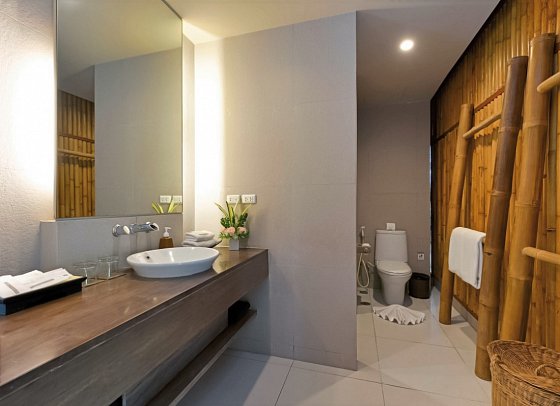 Twin Lotus Resort & Spa - Badbeispiel Superior (Zimmercodierung US1)