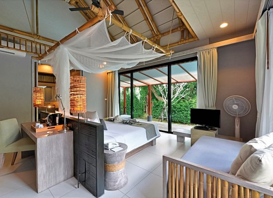 Twin Lotus Resort & Spa - Wohnbeispiel Deluxe Garden Villa (Zimmercodierung VDG)