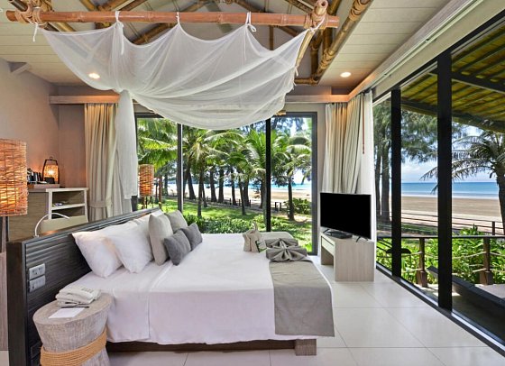 Twin Lotus Resort & Spa - Wohnbeispiel Deluxe Beachfront Villa (Zimmercodierung VDO)