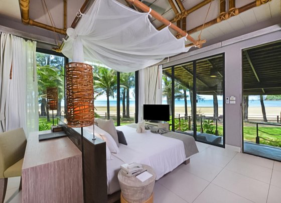 Twin Lotus Resort & Spa - Wohnbeispiel Deluxe Beachfront Villa (Zimmercodierung VDO)