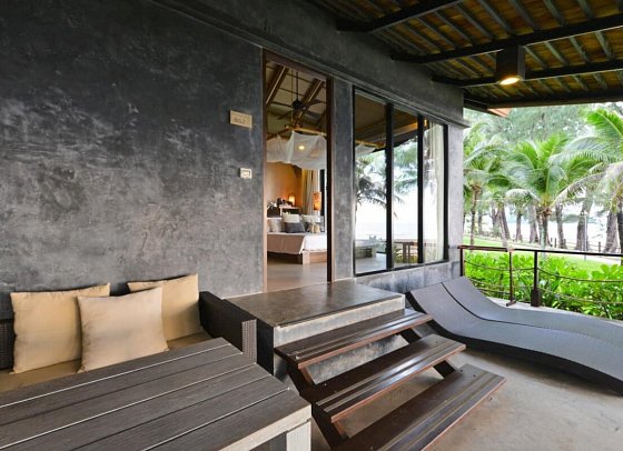 Twin Lotus Resort & Spa - Wohnbeispiel Deluxe Beachfront Villa (Zimmercodierung VDO)