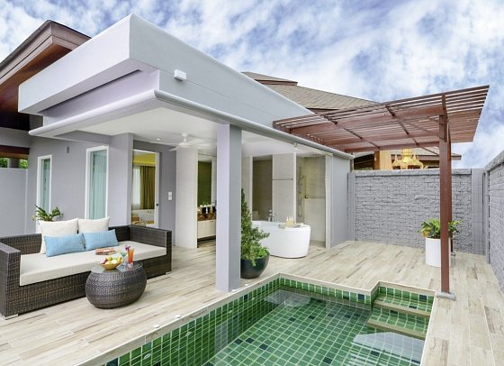 Twin Lotus Resort & Spa - Wohnbeispiel Private Pool Deluxe (Zimmercodierung UD2)