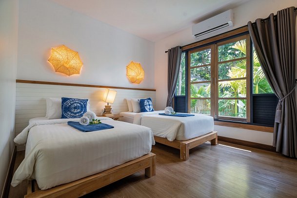 Lanta Casa Blanca - Wohnbeispiel Family Deluxe Villa (Zimmercodierung VI2)