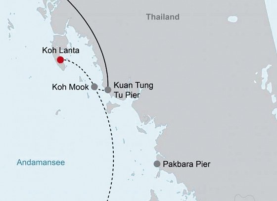 Inselhüpfen Südthailand (ab Koh Lanta)
