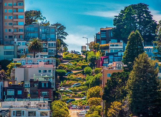 Western Express & Hawaii Big Island - San Francisco, Lombard Street