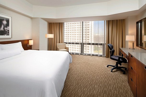 The Westin Bonaventure - Wohnbeispiel Deluxe Room (Zimmercodierung UD1)