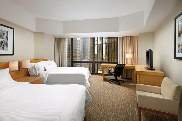 The Westin Bonaventure - Wohnbeispiel Deluxe Room (Zimmercodierung UD1)