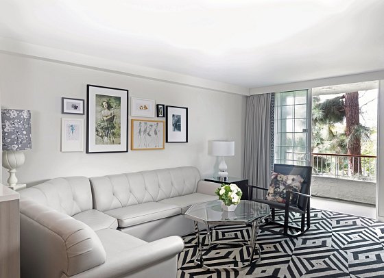 Chamberlain West Hollywood - Wohnbeispiel Premier King Suite (Zimmercodierung WB3)
