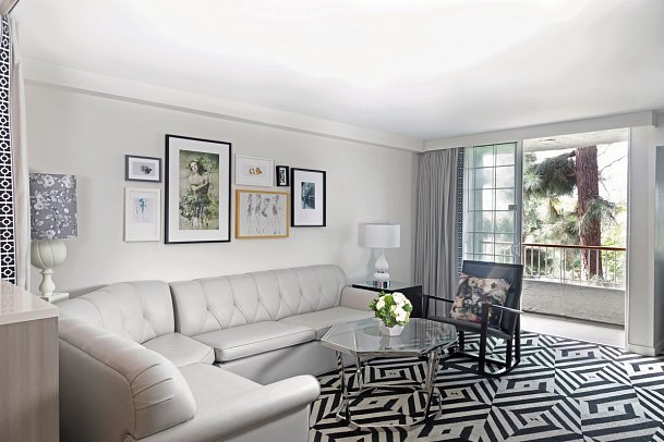 Chamberlain West Hollywood - Wohnbeispiel Premier King Suite (Zimmercodierung WB3)
