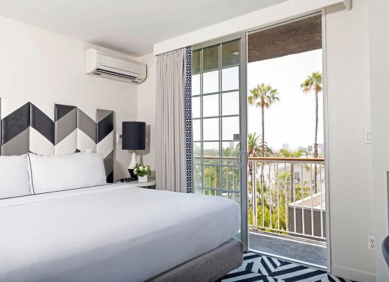 Chamberlain West Hollywood - Wohnbeispiel Deluxe Suite (Zimmercodierung WB1)