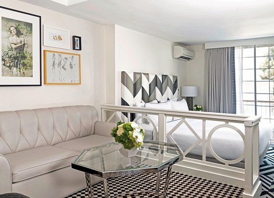 Chamberlain West Hollywood - Wohnbeispiel Deluxe Suite (Zimmercodierung WB1)