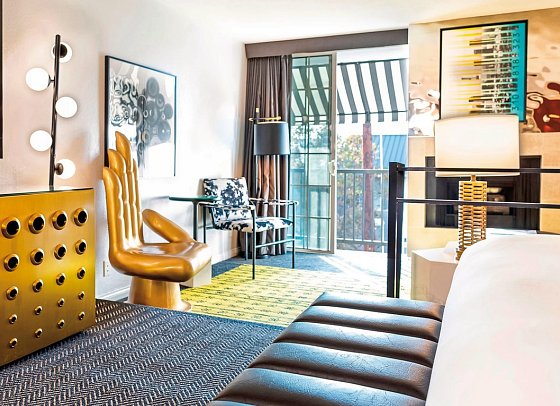 The Montrose at Beverly Hills - Wohnbeispiel Deluxe King Suite (Zimmercodierung WD1)