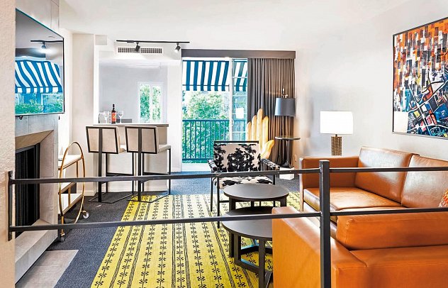 The Montrose at Beverly Hills - Wohnbeispiel Premier King Suite (Zimmercodierung WM3)