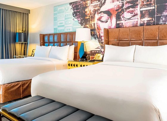 The Montrose at Beverly Hills - Wohnbeispiel Signature Suite 2 Queen Beds (Zimmercodierung WO2)