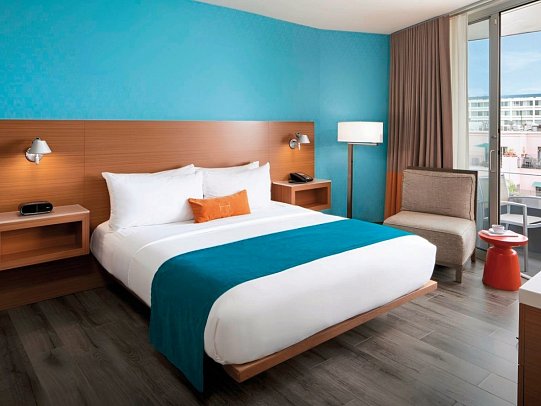 Shore Hotel - Wohnbeispiel Partial Ocean View (Zimmercodierung UGN)