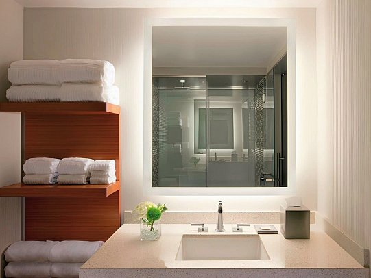 Shore Hotel - Wohnbeispiel Bad (Zimmercodierungen UGM & UGN)