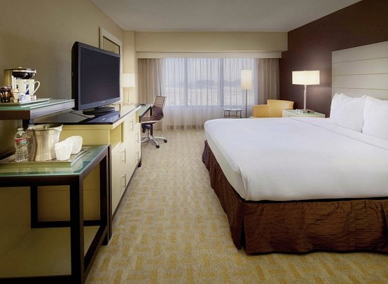 Hilton Los Angeles Airport - Wohnbeispiel Standard 1 King (Zimmercodierung UG1)