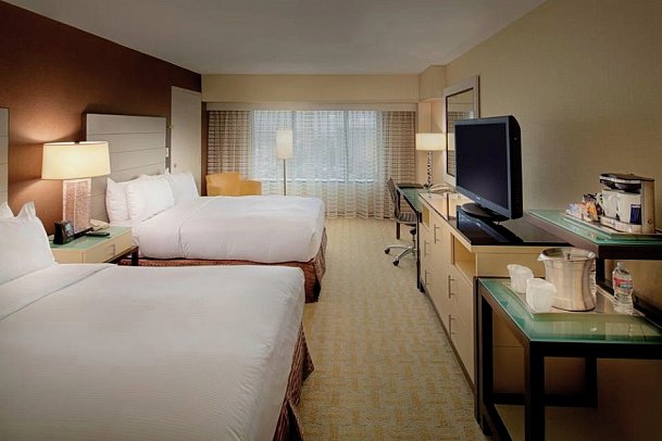 Hilton Los Angeles Airport - Wohnbeispiel Standard 2 Double (Zimmercodierung UG4)