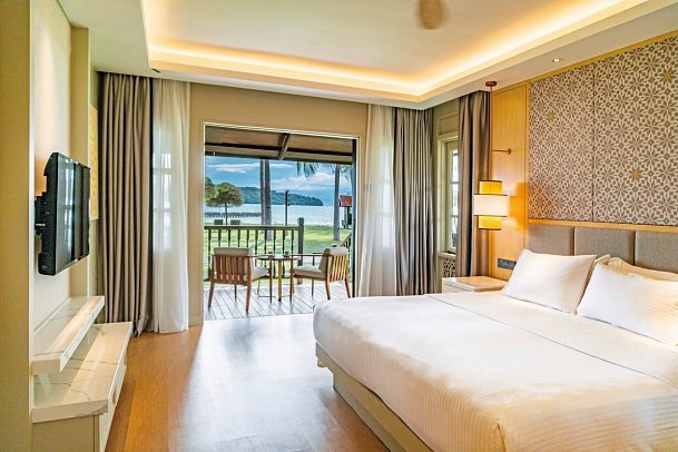 Pelangi Beach Resort & Spa - Wohnbeispiel Island View (Zimmercodierung UBO)