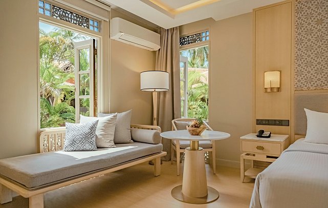 Pelangi Beach Resort & Spa - Wohnbeispiel Garden Terrace (Zimmercodierung UBG)