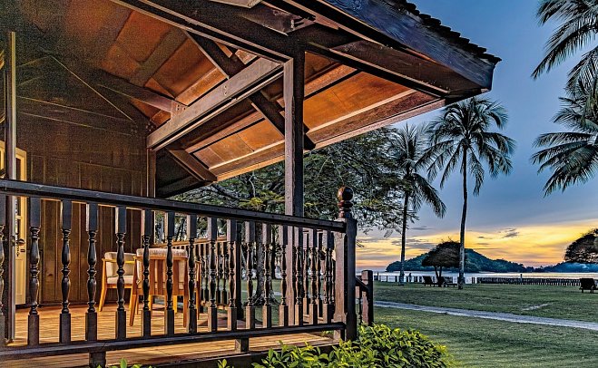 Pelangi Beach Resort & Spa - Wohnbeispiel Island View (Zimmercodierungen UBO & FBO)