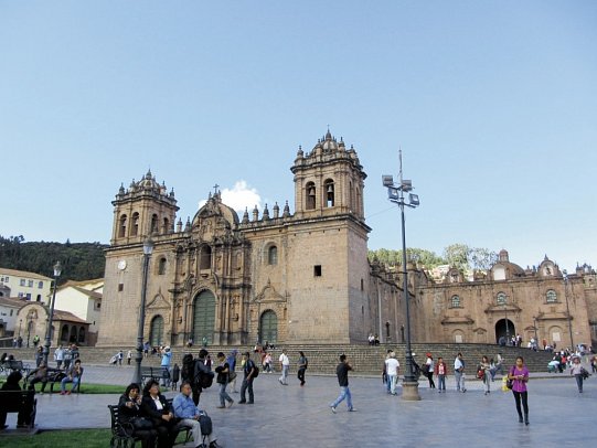 Höhepunkte Perus - Kathedrale in Cuzco, Peru