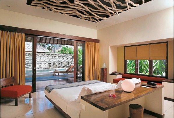 Qunci Villas Hotel - Wohnbeispiel One Bedroom Pool Room (Zimmercodierung UBR)