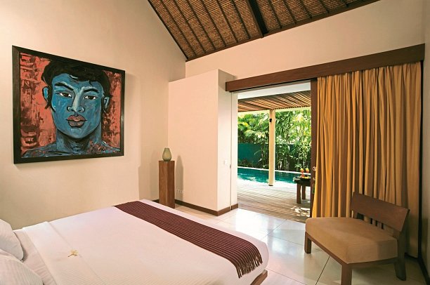 Qunci Villas Hotel - Wohnbeispiel Two Bedroom Pool Room (Zimmercodierung UB2)