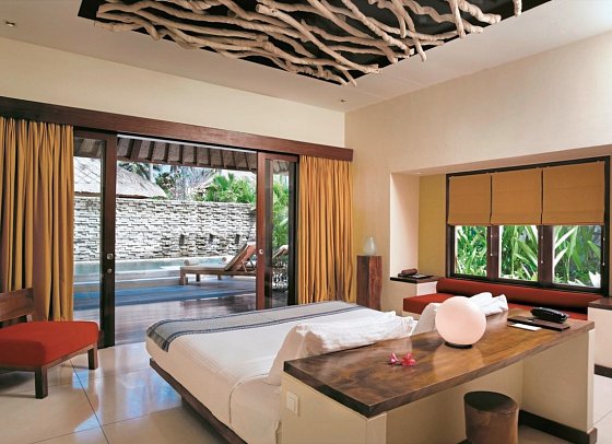 Qunci Villas Hotel - Wohnbeispiel One Bedroom Pool Room (Zimmercodierung UBR)