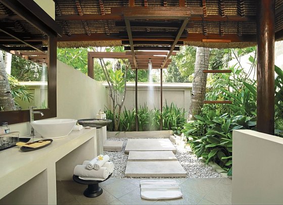 Qunci Villas Hotel - Beispiel Bad Garden View (Zimmercodierung UBG)