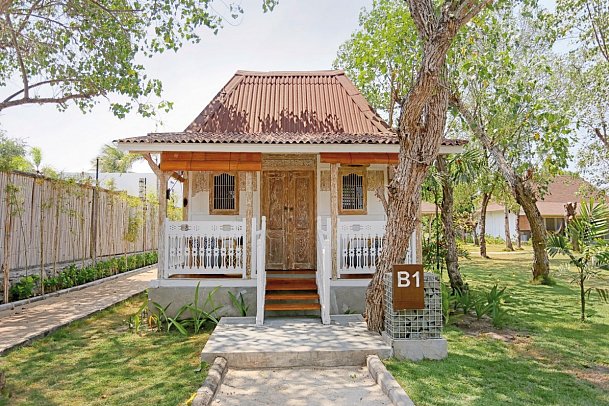 Gili Eco Villas - Wohnbeispiel 1 Bedroom Bungalow (Zimmercodierung BB1)