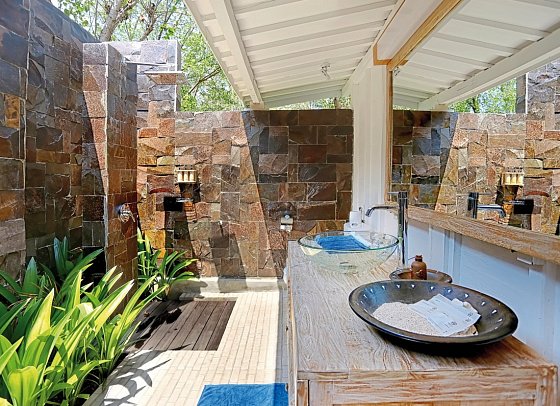 Gili Eco Villas - Wohnbeispiel 1 Bedroom Bungalow (Zimmercodierung BB1)