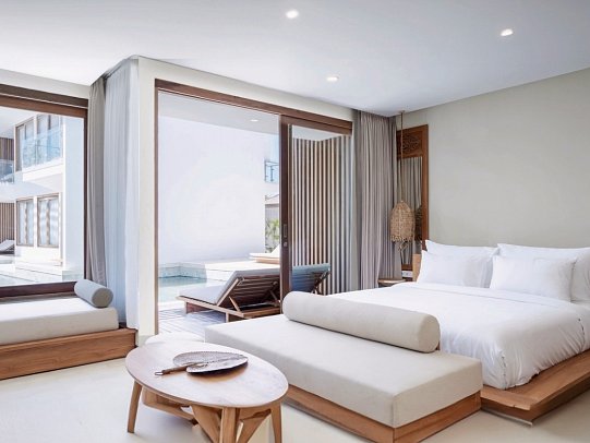 Cocana Resort - Wohnbeispiel Deluxe Lagoon Pool Access (Zimmercodierung UDQ)