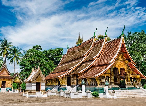 Höhepunkte in Laos und Kambodscha (Privatreise) - Tempel Wat Xieng Thong, Luang Prabang