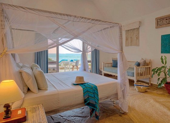 Chale Island Resort - Wohnbeispiel Ocean View Banda (Zimmercodierung BBM)