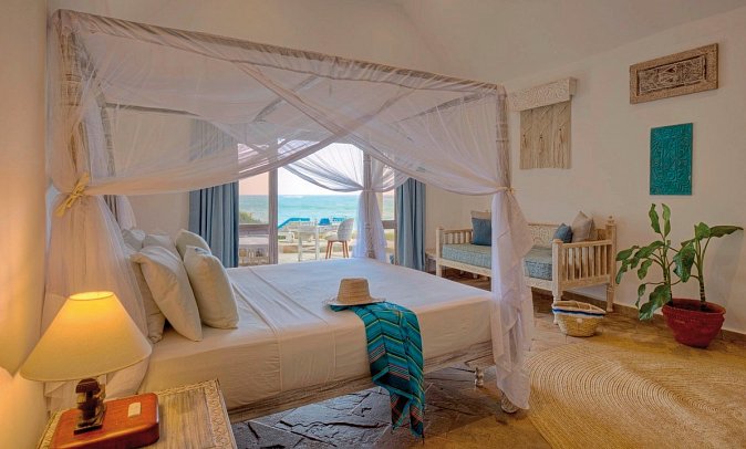 Chale Island Resort - Wohnbeispiel Ocean View Banda (Zimmercodierung BBM)