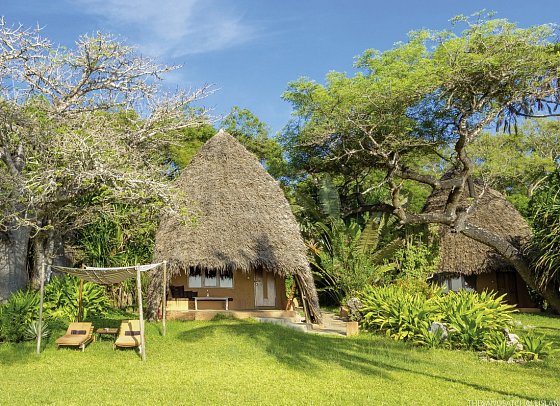 Nomad Beach Resort - Außenansicht Beach Cottage (Zimmercodierung BBM)
